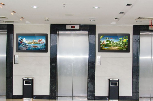众裕电梯广告机及立式广告机的应用优势